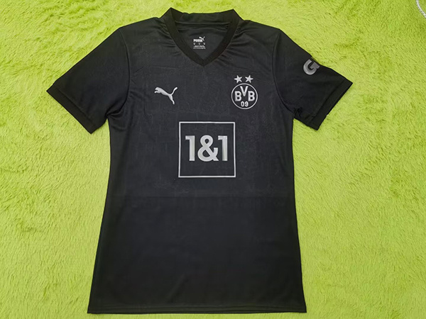 Jersey Camiseta Del Borussia Dortmund Negra Jersey Negro Borussia