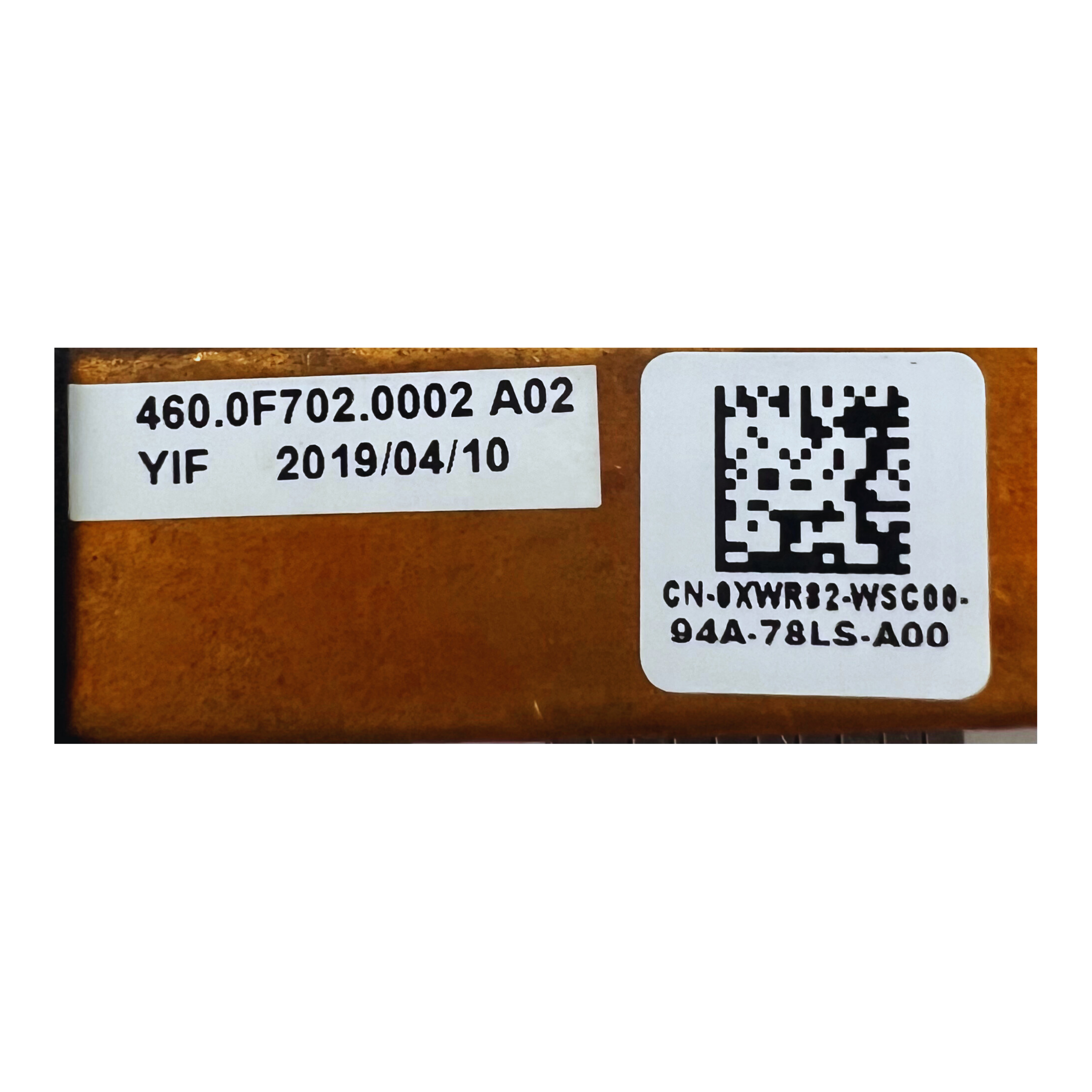 DISIPADOR DELL INSPIRON 14-5580 5581 5585 5482 5488 P93G 5481 460.0f702.0002 A02