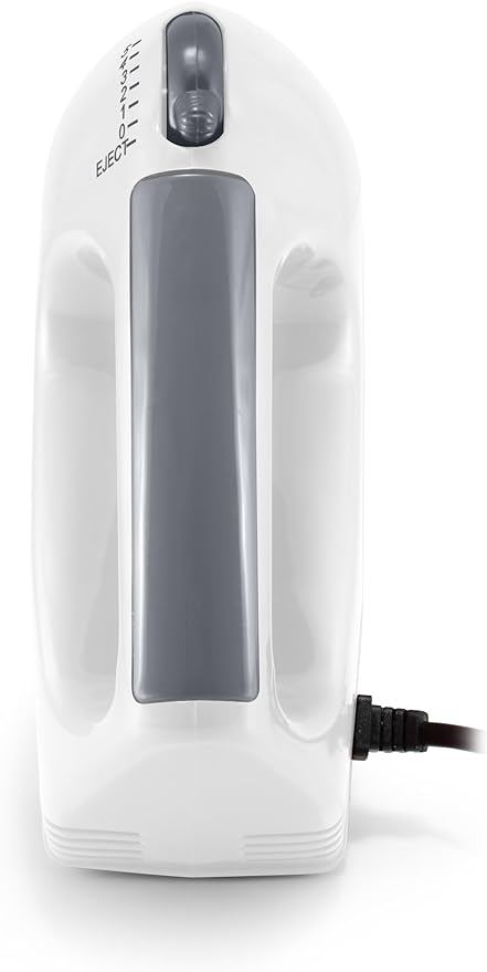 A TAURUS MX-100 MIRAGE Batidora Manual, 5 Velocidades, Batidores y Amasadores Incluidos, Práctica y Versátil, 100 W de potencia, Sistema de seguridad,color gris.
