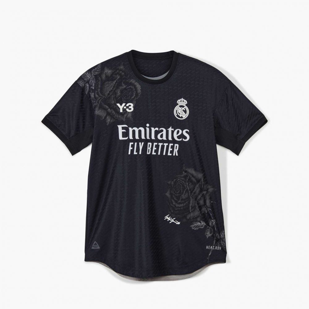 Nuevo! Jersey Real Madrid 2024/2025 Edicion Especial Y3 Rosas Negro Black Talla L