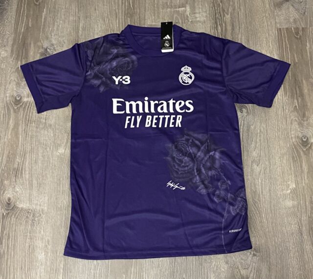 Nuevo! Jersey Real Madrid 2024/2025 Edicion Especial Y3 Rosas Azul Violeta Talla S.