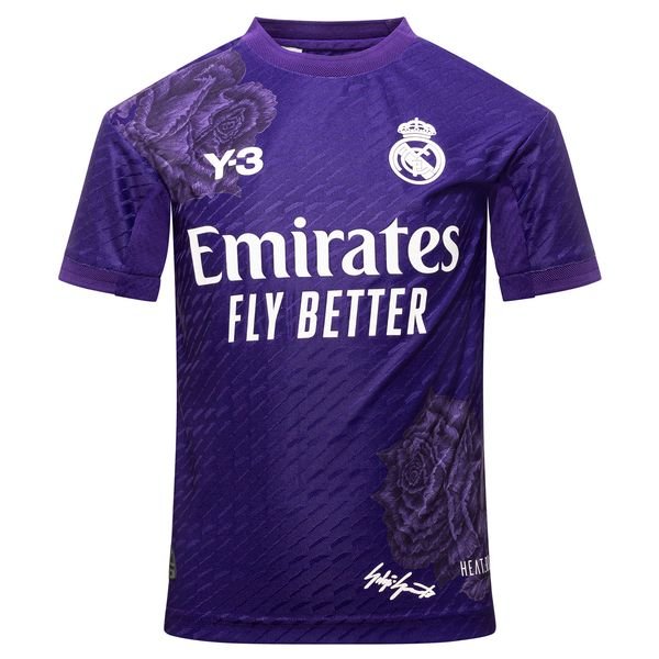 Nuevo! Jersey Real Madrid 2024/2025 Edicion Especial Y3 Rosas Azul Violeta Talla XL.
