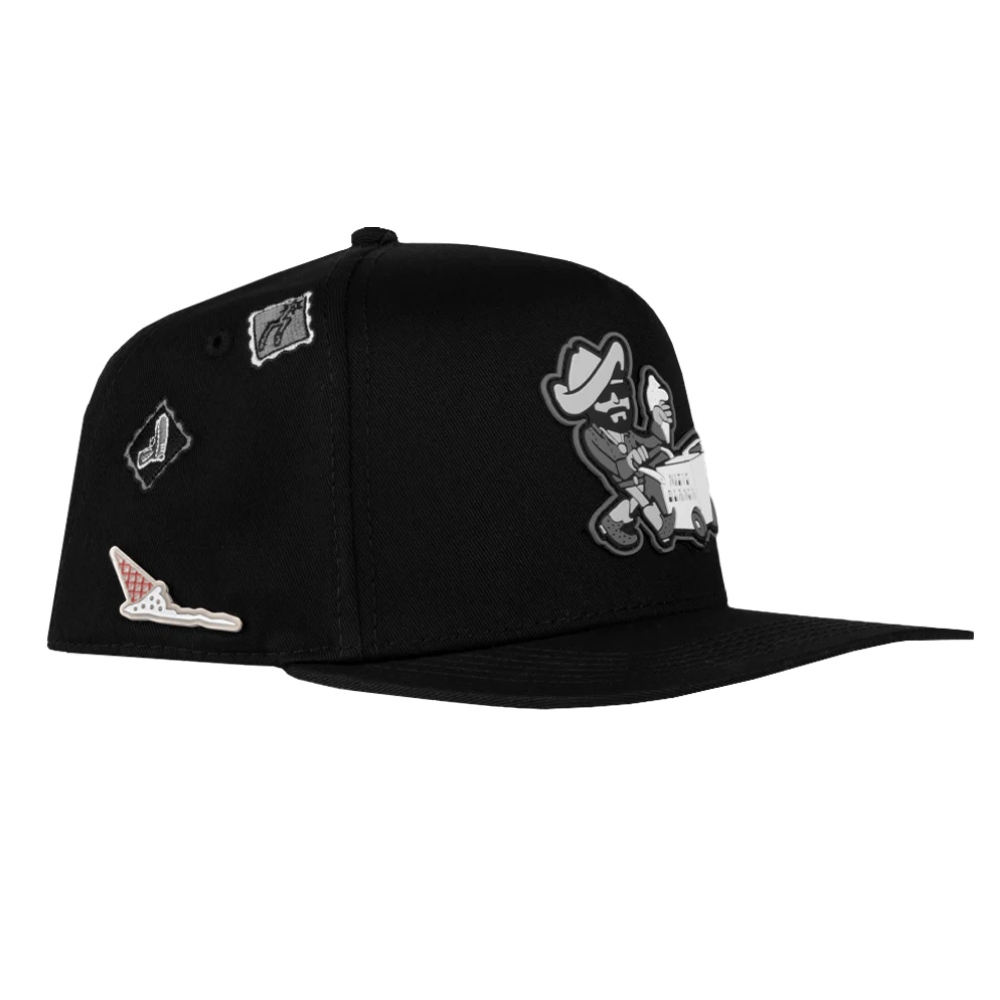 Gorra Plana Jc Hats Nieve Blanca de Hombre Ajustable 0002443.