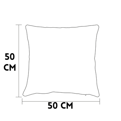 Cojín decorativo con Piel Genuina Cosette