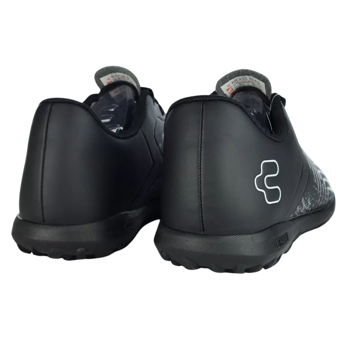 Tenis Charly Futbol Rapido 1086279 Neovolution Negro/Multicolor.