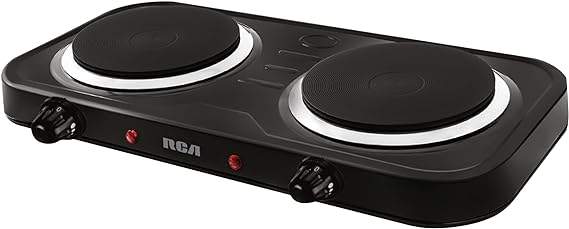 RCA Parrilla Eléctrica Plancha de Doble Disco Plano RC2000N.