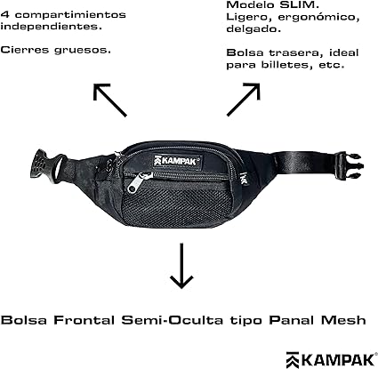 Kampak Canguro Slim EP38 Tactico Multiusos Deportivo Pechera.