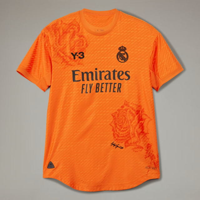 Nuevo! Jersey Real Madrid 2024/2025 Edicion Especial Y3 Rosas Naranja Talla L.