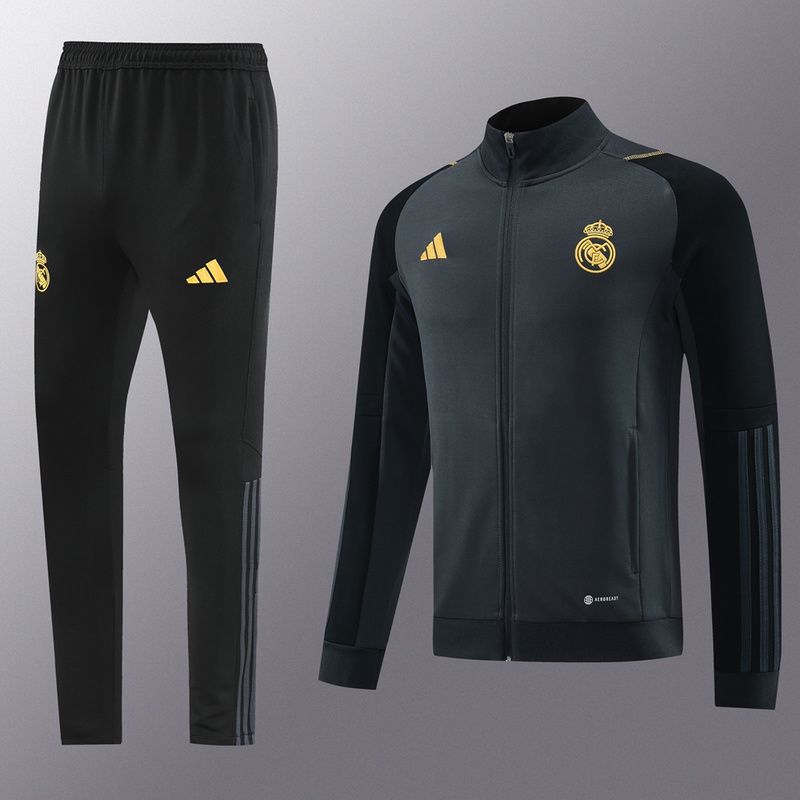 Nuevo! Pants Completo Real Madrid 2024/2025 Gris Talla L .