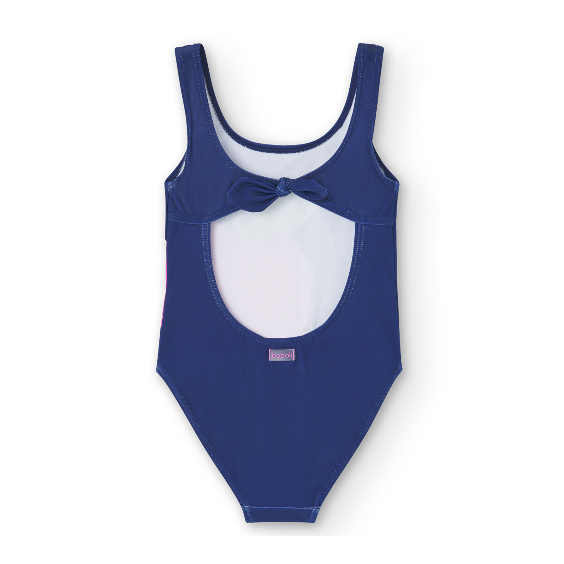 Bañador De Lentejuelas Color Azul Para Niña BOBOLI