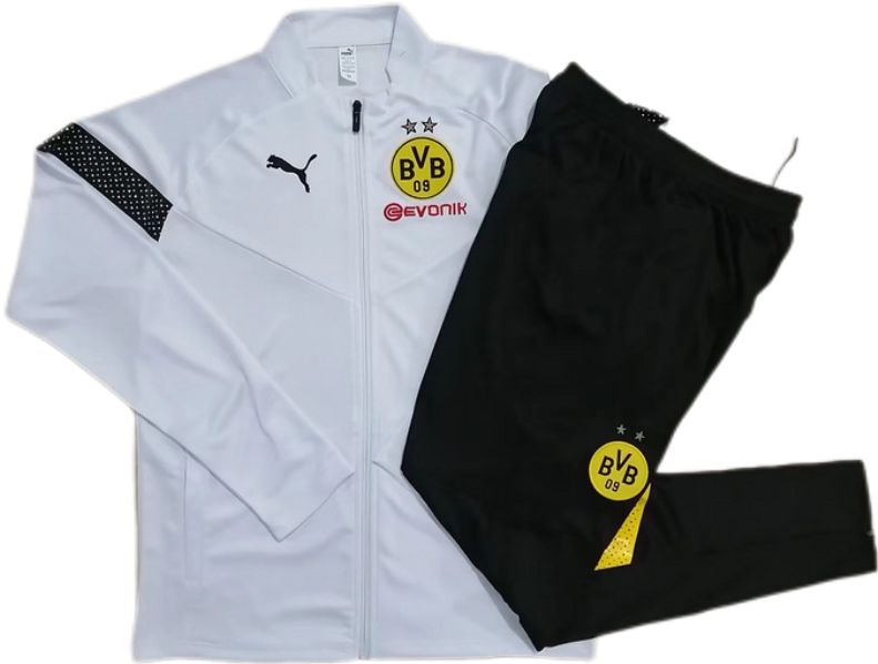 Nuevo! Pants Completo Borussia Dortmund Blanco 2024 Talla L.