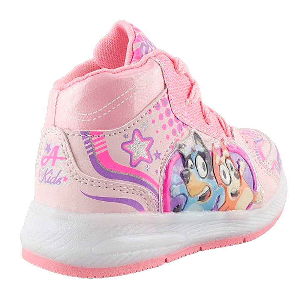 Tenis Niña Cachorros Blue Bingo Casual Moda Luces Leds 351-rp