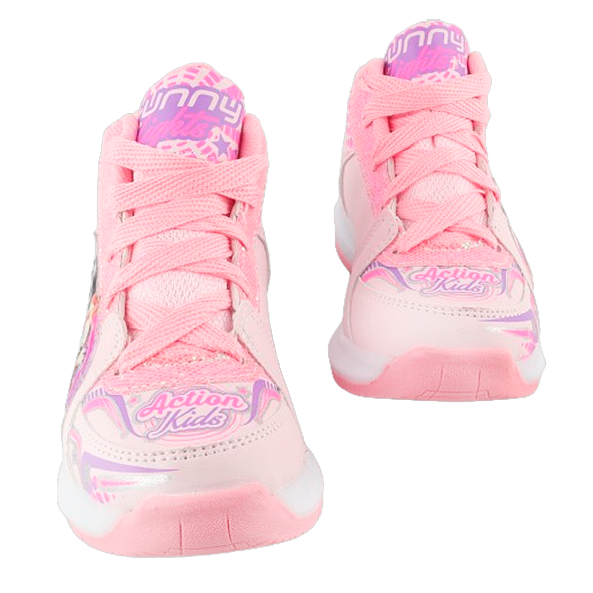 Tenis Niña Cachorros Blue Bingo Casual Moda Luces Leds 351-rp