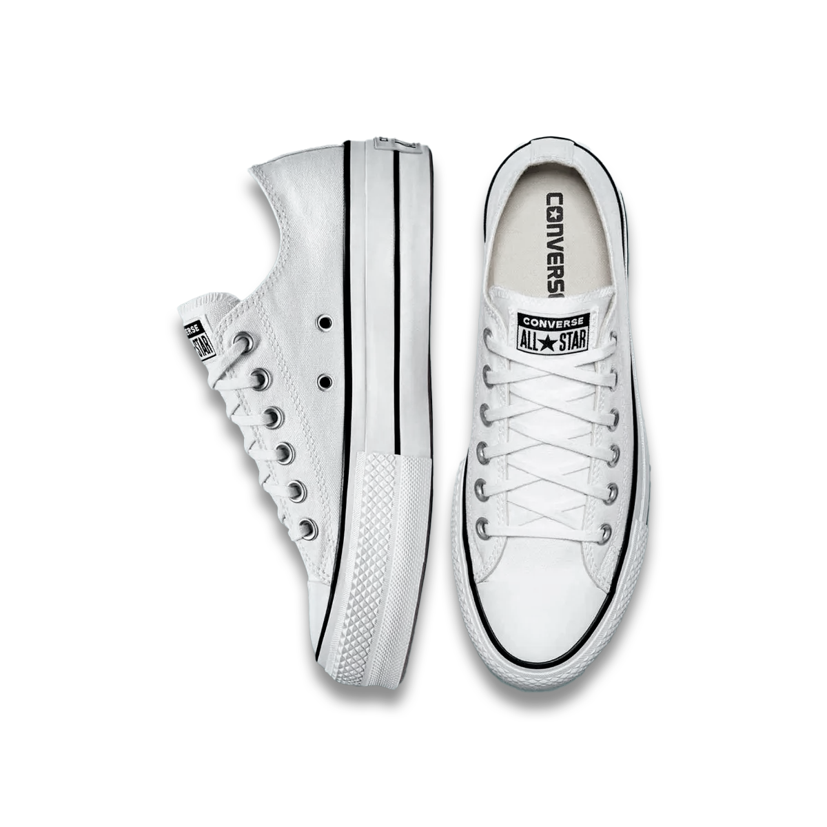 Converse choclo blanco mujer hotsell