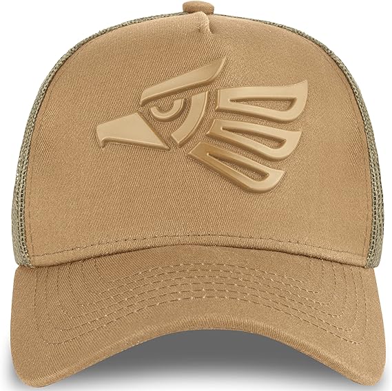 A Militar Fury Gorra para Hombre Rejilla Logo Águila, Gorra Hecho en México Tipo Camionero, Gorra Trucker Cap, Gorra de Malla para Hombre, Regalo para Hombre.
