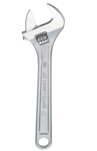 Llave inglesa ajustable (25,4 cm), CRAFTSMAN.
