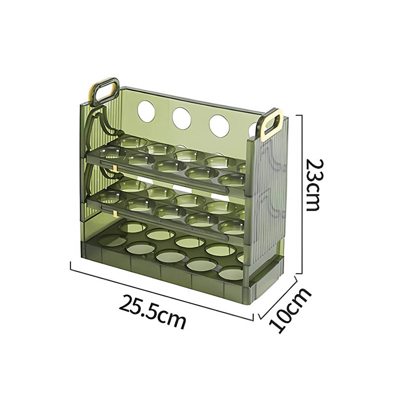 Organizador de huevos para refrigerador .