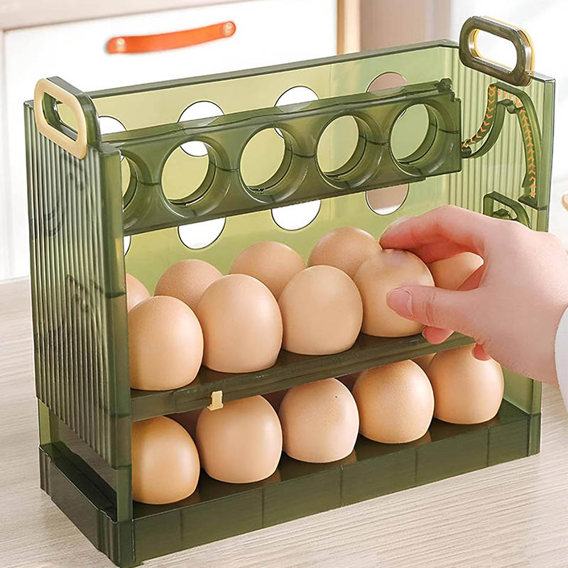 Organizador de huevos para refrigerador .