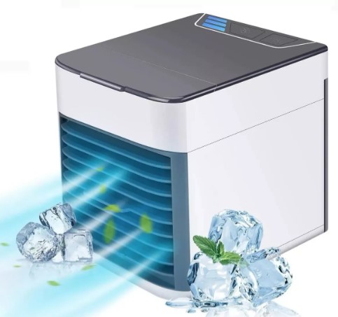 Mini Enfriador Portátil Aire Acondicionado Ventilador Frio T.