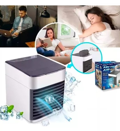 Mini Enfriador Portátil Aire Acondicionado Ventilador Frio T.