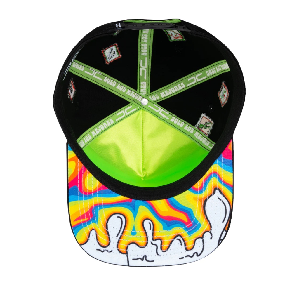 Gorra JC Hats Snapback Nieve Blanca Green Negro 002248