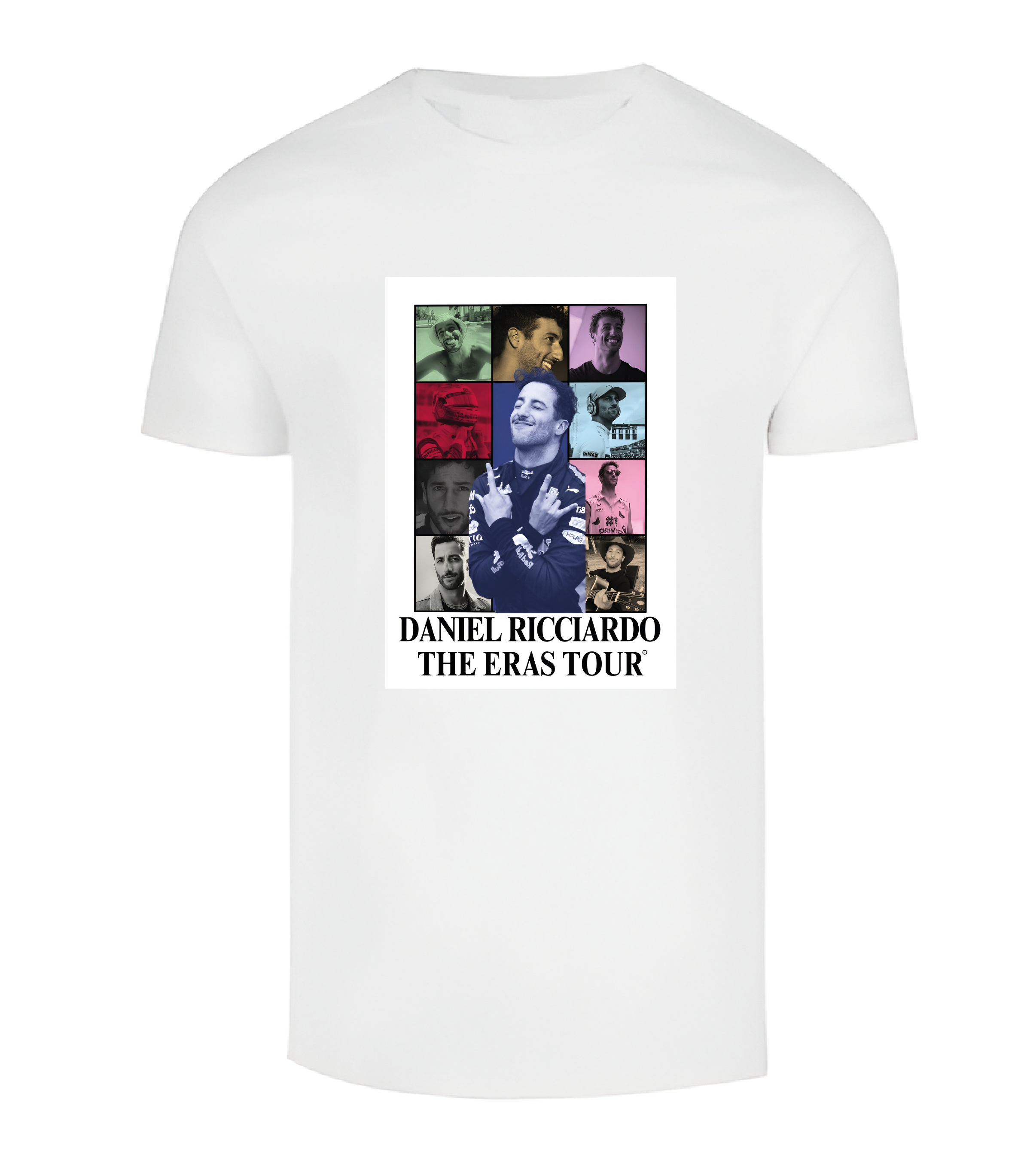 Playera Formula 1 F1 Daniel Ricciardo The eras tour Taylor Swift.