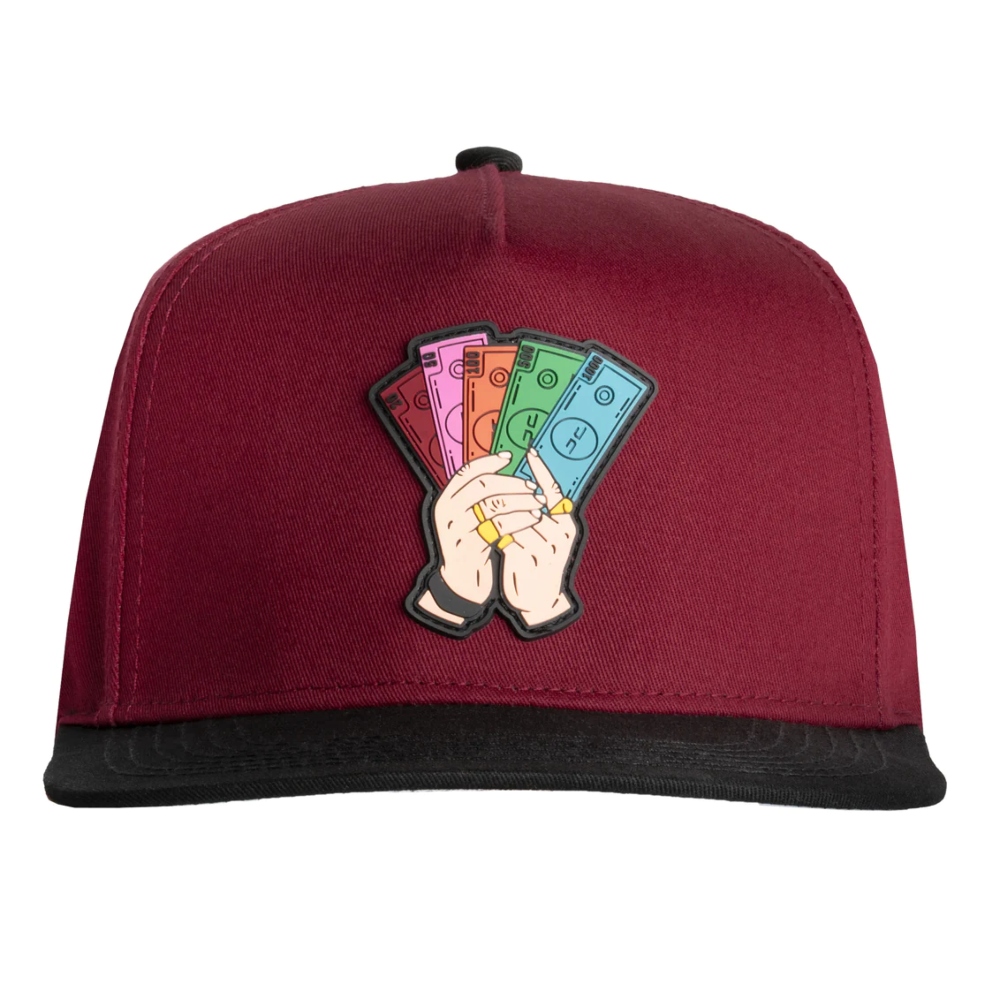 Gorra JC Hats Snapback Never Look Vino 001865