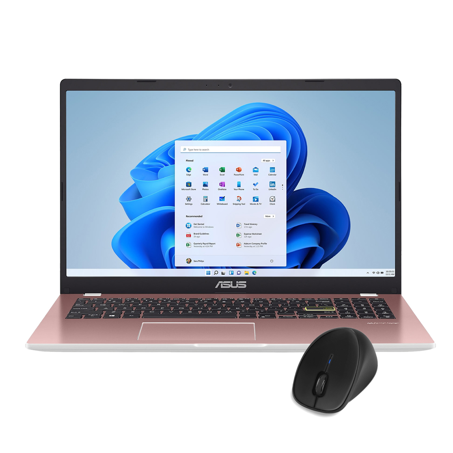 Asus Vivobook Go 15.6" 4Gb 128Gb Más Mouse