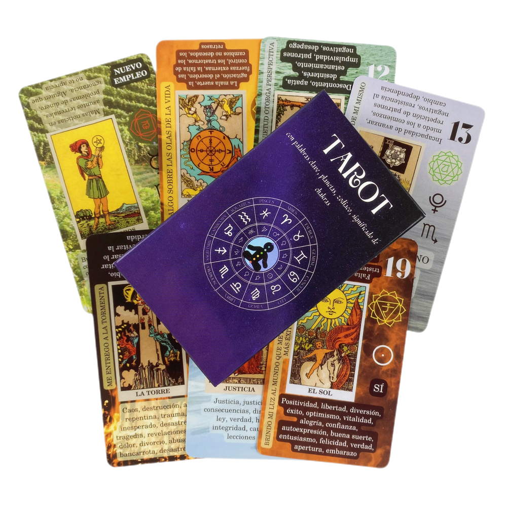 Tarot Rider Waite Principiantes: Significados detallados + Guía paso a paso.