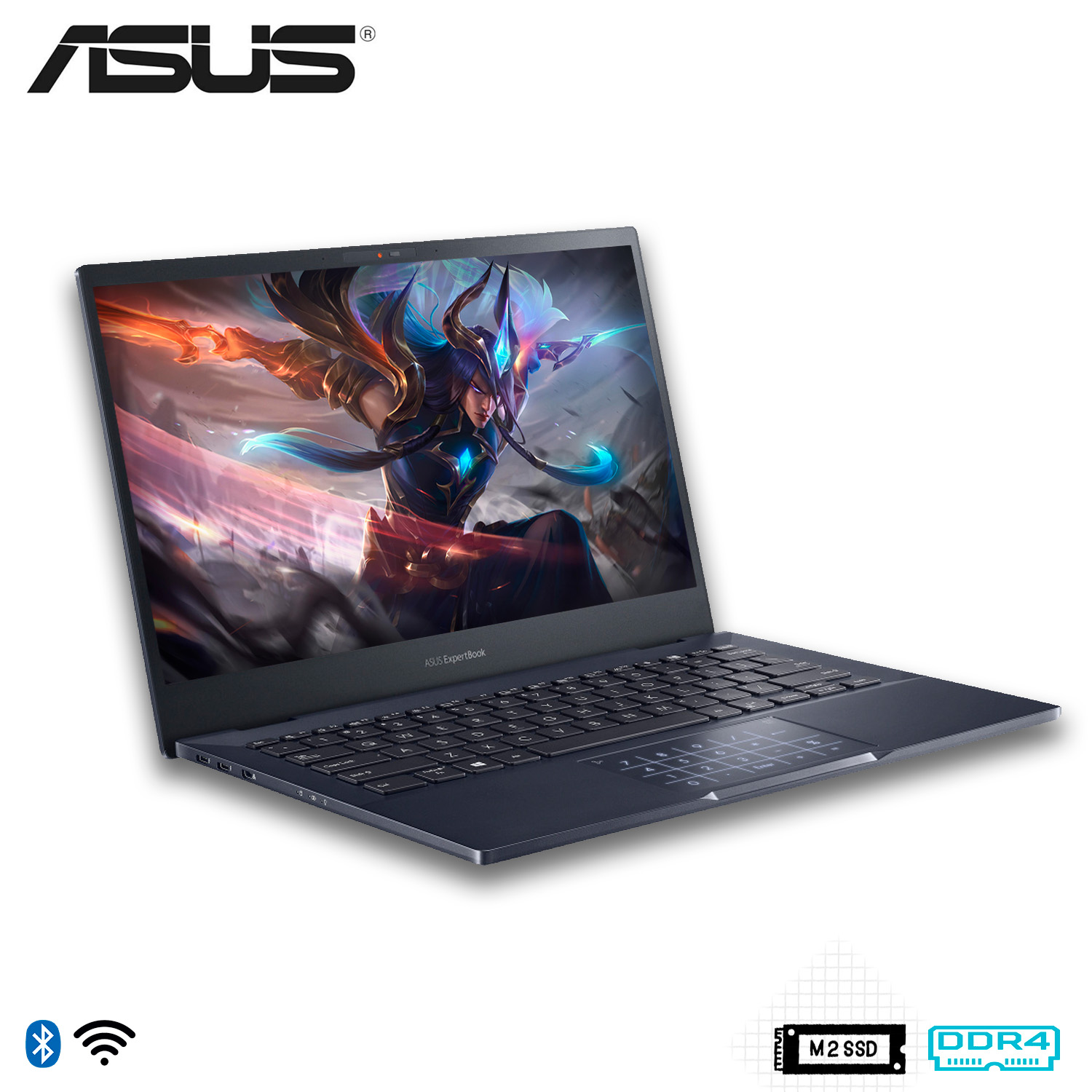 Laptop Asus ExpertBook B5 B5302CEA 13.3” Full HD Intel Core i7-1165G7 2.80GHz 8GB 512GB SSD Windows 10 Pro 64-bit Español Negro.