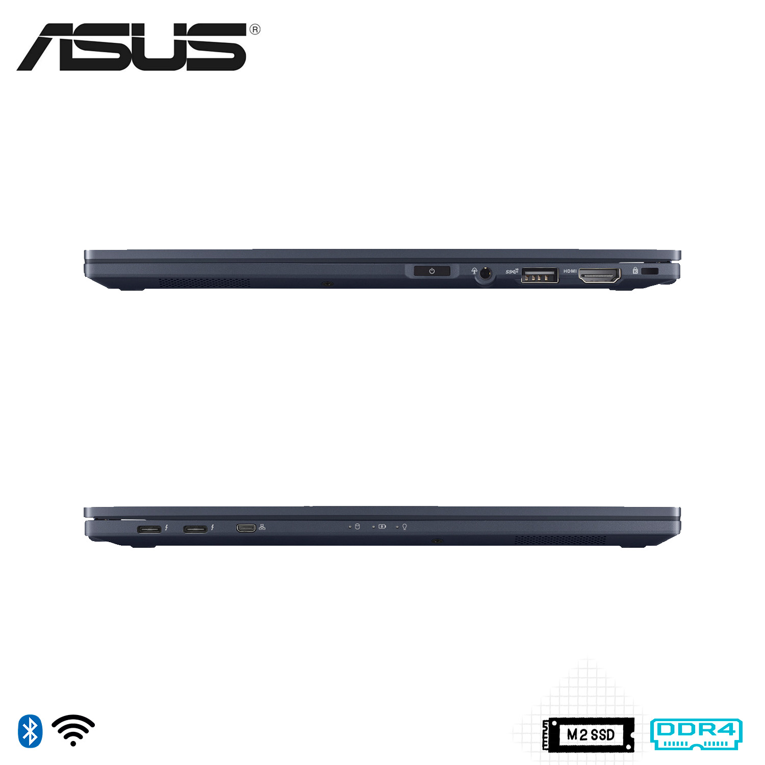 Laptop Asus ExpertBook B5 B5302CEA 13.3” Full HD Intel Core i7-1165G7 2.80GHz 8GB 512GB SSD Windows 10 Pro 64-bit Español Negro.