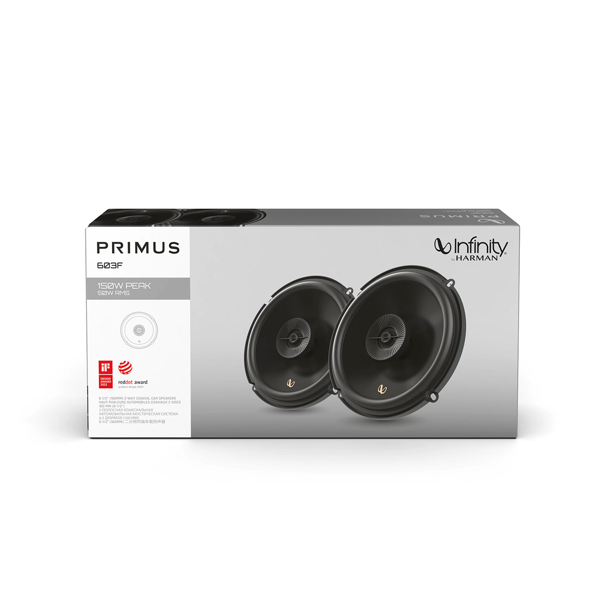 Juego De Bocinas Infinity Primus 603f, 50 Watts Rms 6 1/2.