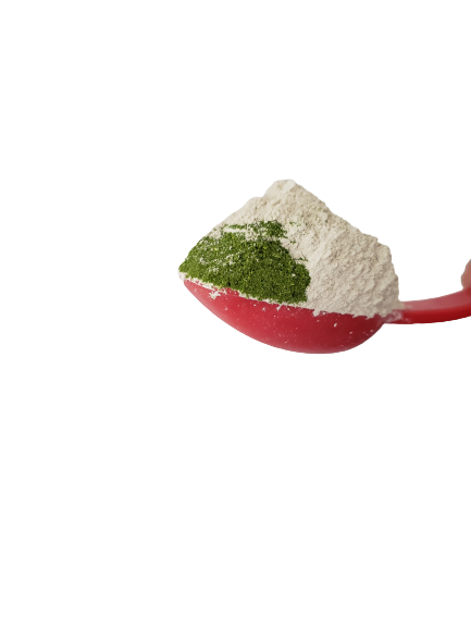 Frasco con 60 cápsulas de zeolita micronizada con moringa orgánica para consumo humano