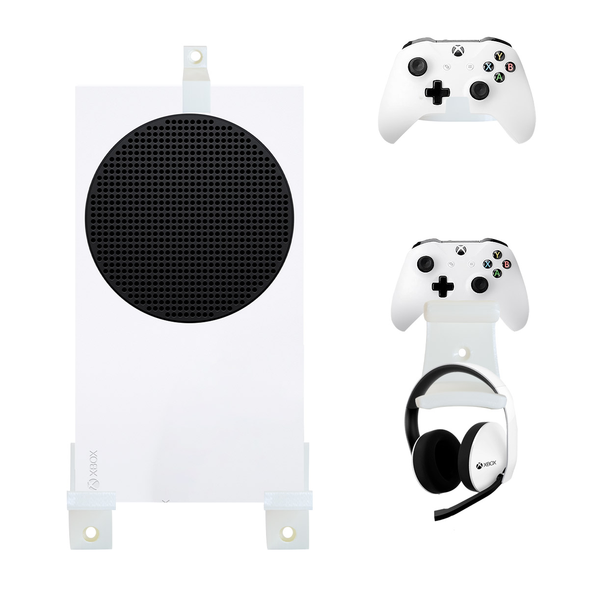 Base Xbox Series S + Soporte Control Y Audifonos