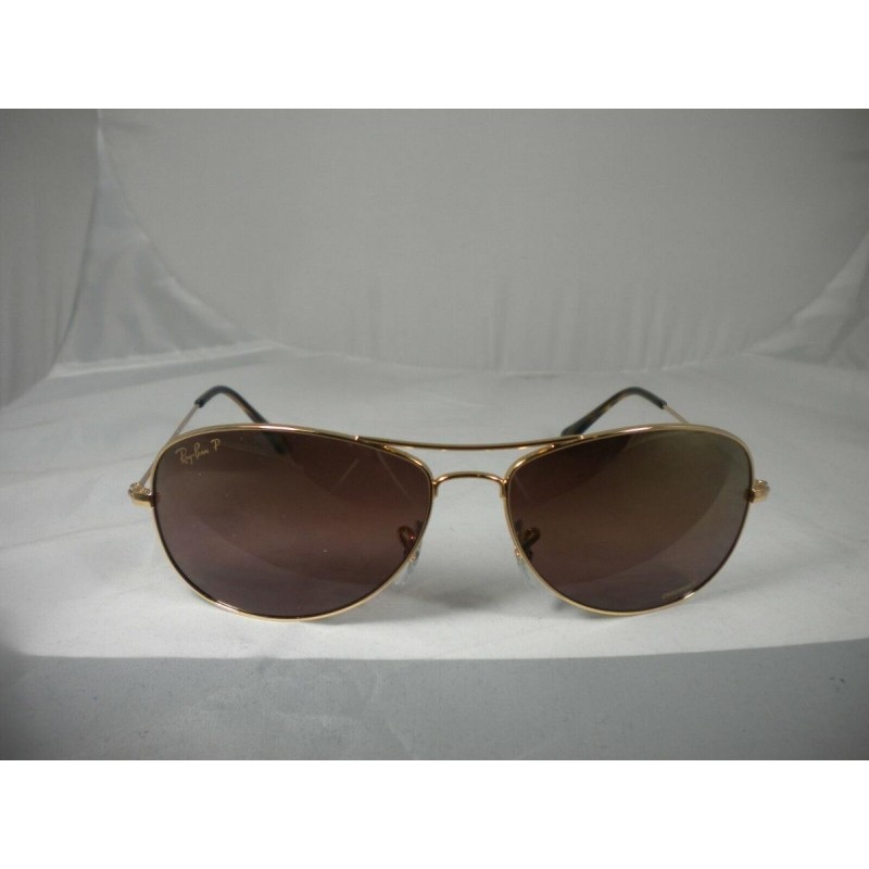 Lentes de sol Ray Ban Rb3562 001/6b Cockpit Chromance Polarizado Icon