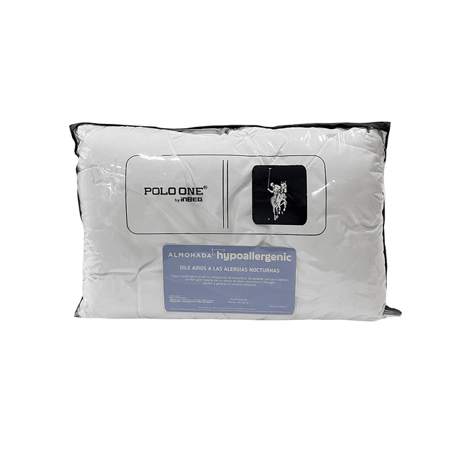 Almohada Hipoalergénica Estándar Polo One, Atlas.