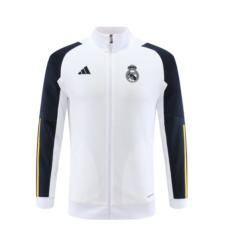 Nueva! Chamarra Jacket Real Madrid Hala Edicion Especial Blanca Talla M