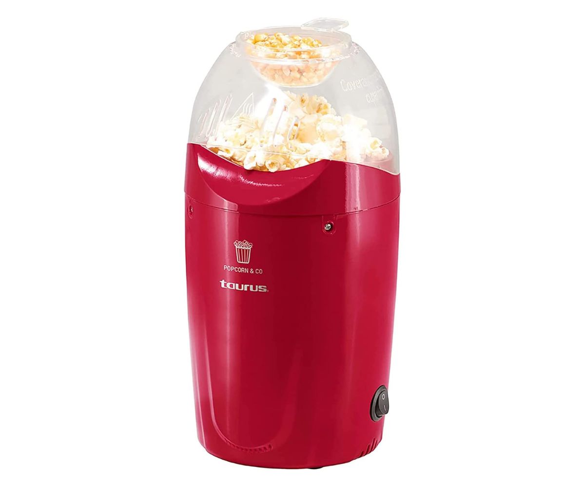 Maquina de palomitas palomera pop n corn rojo taurus.