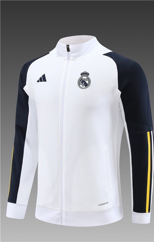 Nueva! Chamarra Jacket Real Madrid Hala Edicion Especial Blanca Talla L.