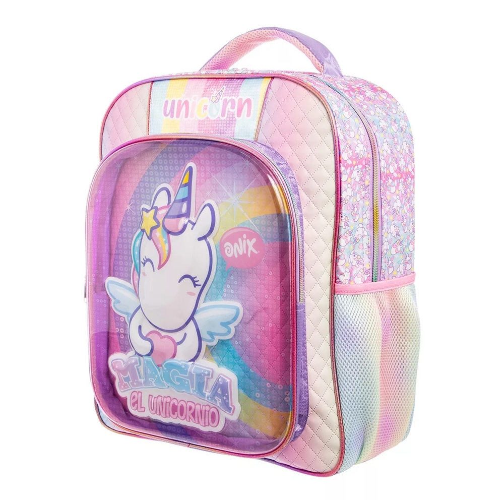 Mochila Onix Unicornio Mochila Escolar Grande Primaria Ruz Onix