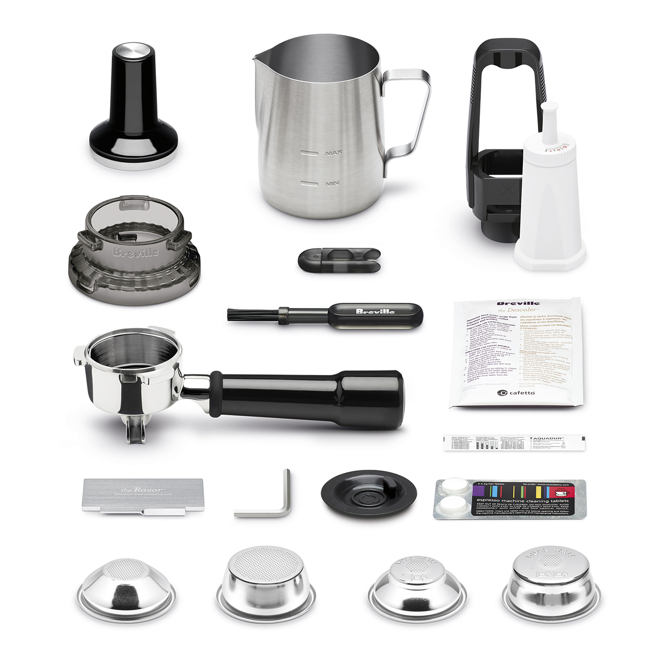 Cafetera Breville The Barista Touch Acero inoxidable BES880BSS1BUS1.