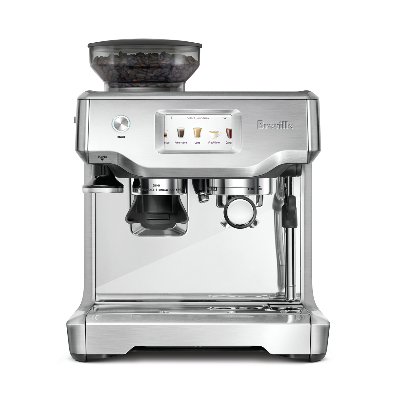 Cafetera Breville The Barista Touch Acero inoxidable BES880BSS1BUS1.