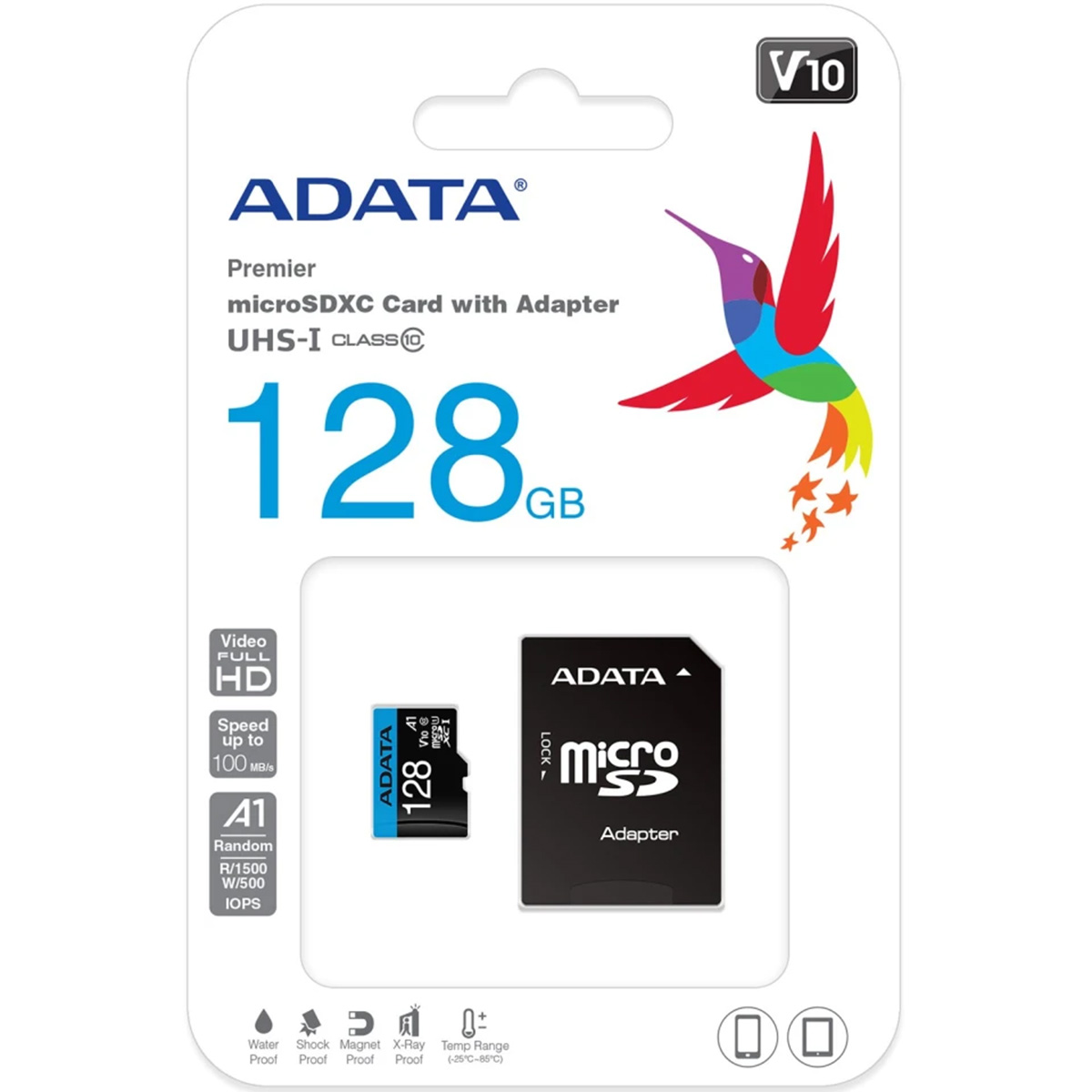 Memoria Micro SD de 128 GB Clase 10 Adata