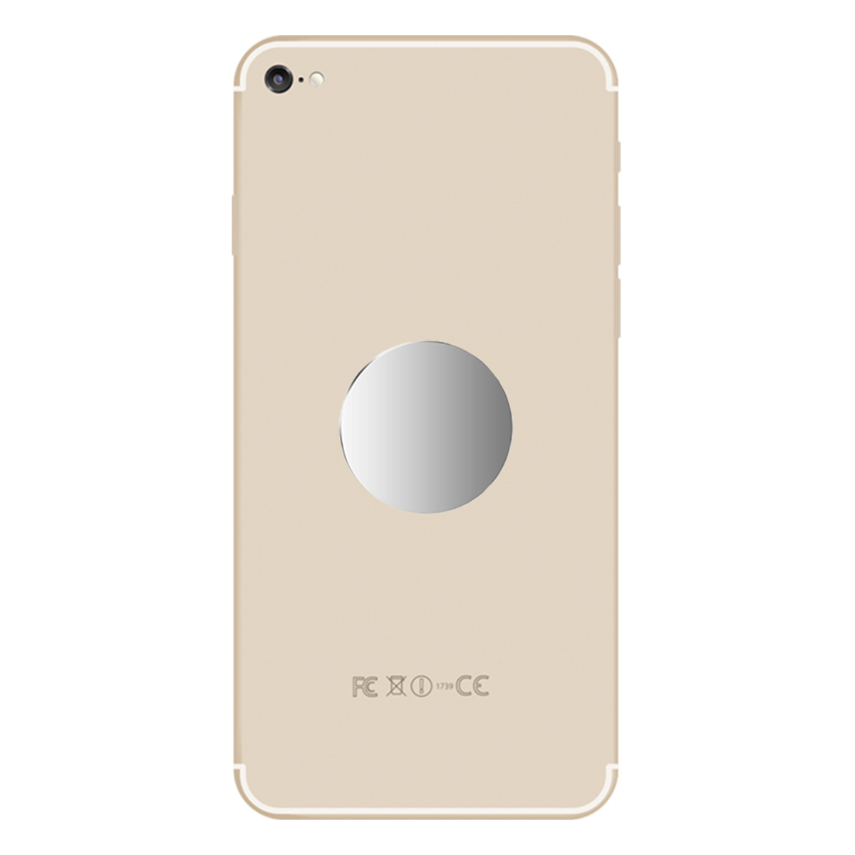 Paquete 20 Placas Circulares Repuesto 34 mm para Soporte Magnético Celular.