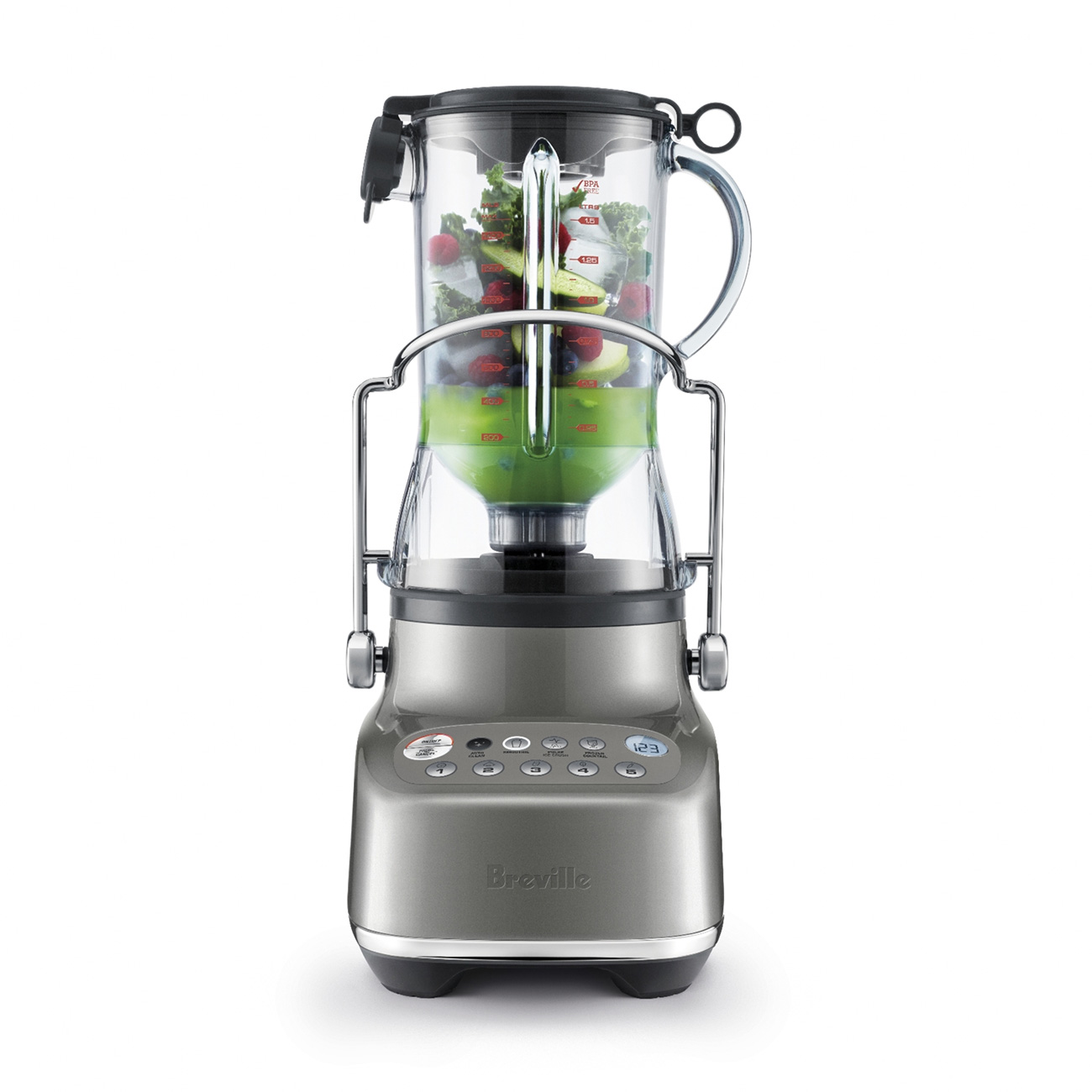 Extractor de jugo Breville The 3X Bluicer 850 W BJB615SHY1BUS1.