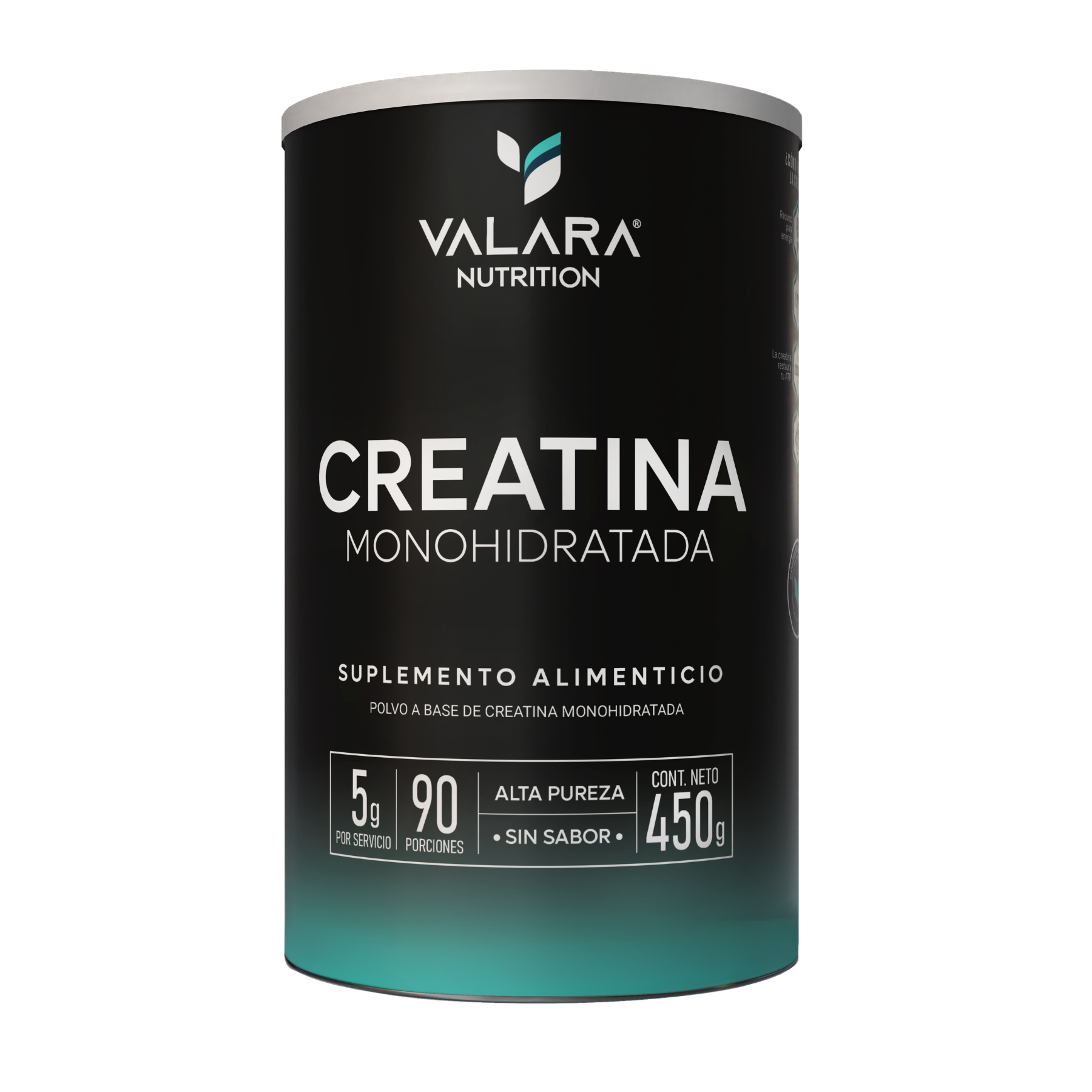 Creatina Monohidratada Valara 450 g.