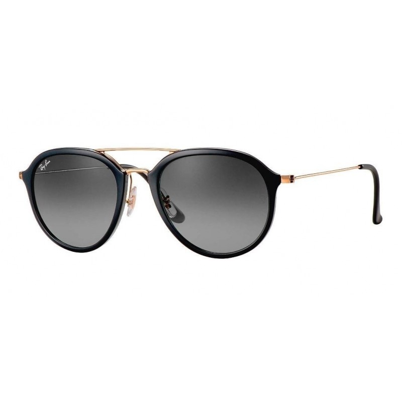 Lentes de sol Ray Ban Rb4253 601/71 Aviator Highstreet Negro Degradado Dorado