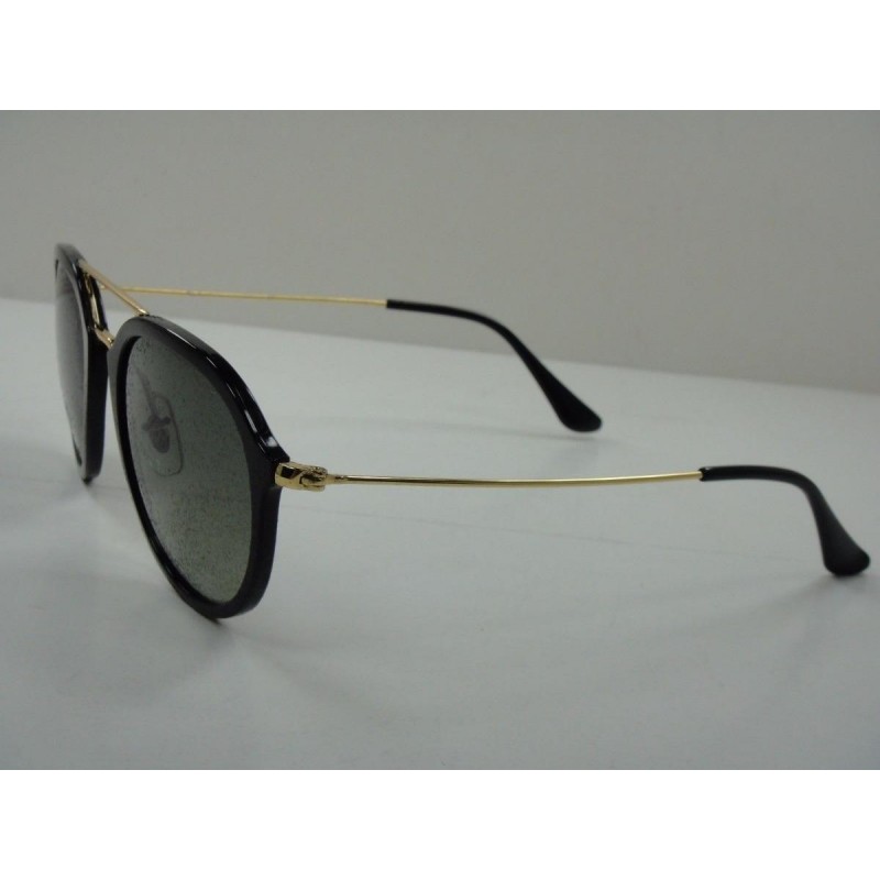 Lentes de sol Ray Ban Rb4253 601/71 Aviator Highstreet Negro Degradado Dorado