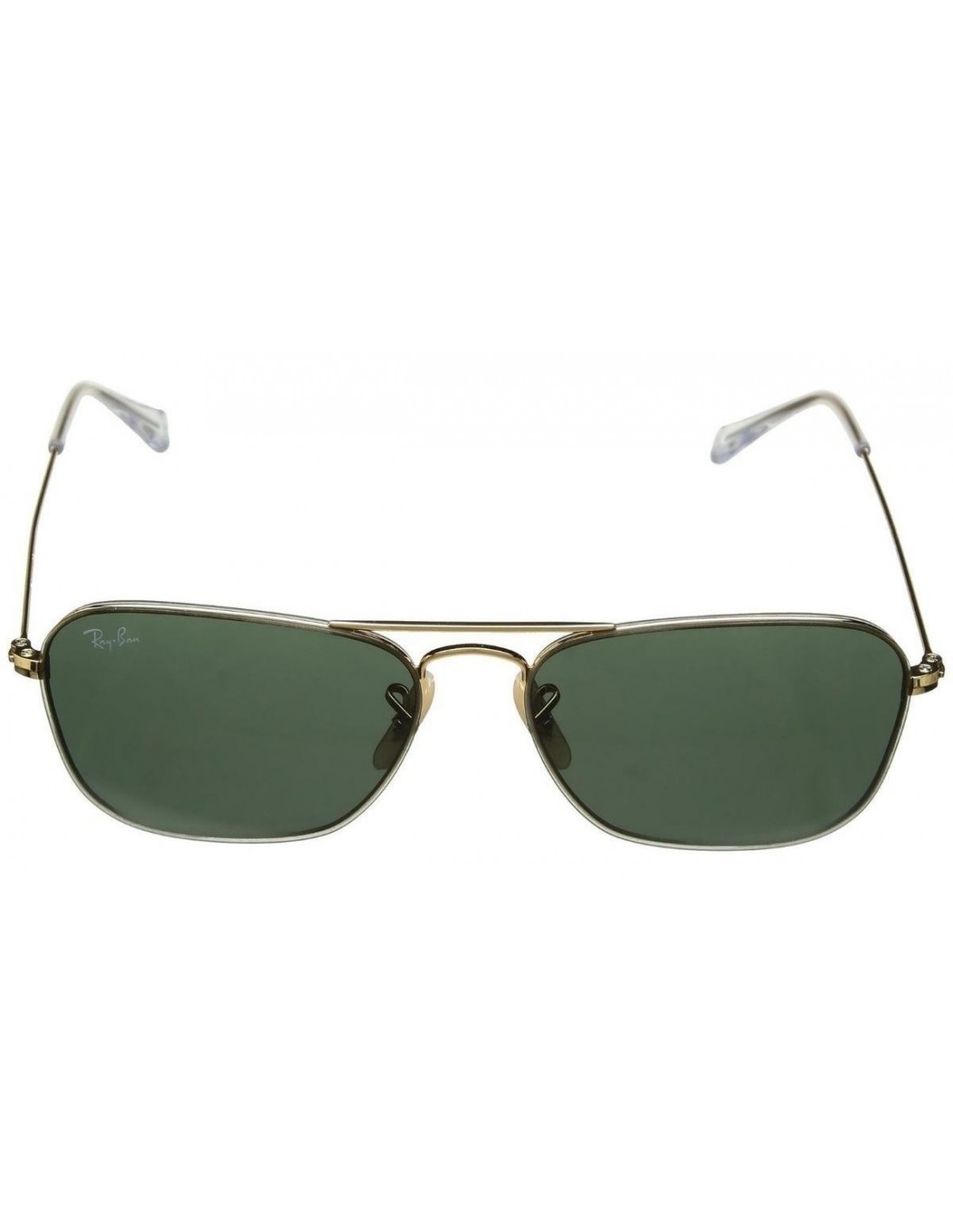 Lentes de sol Ray Ban Rb3603 001/71 Caravan G-15 Dorado Clasico Original