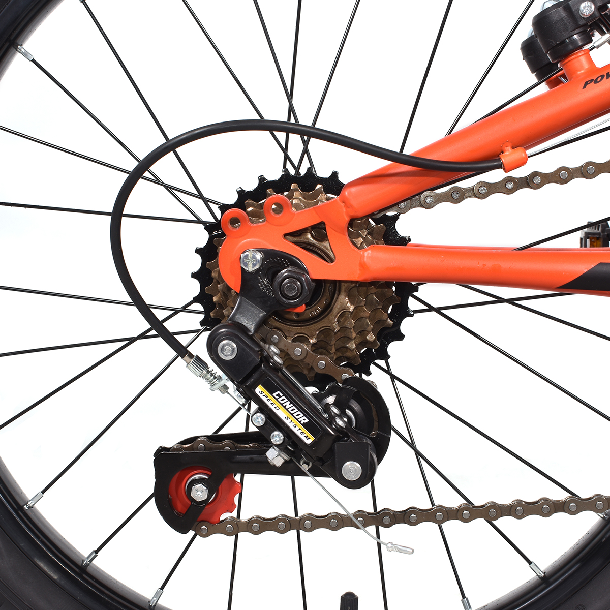 Bicicleta Veloci Brave D/Susp R20 Negro.